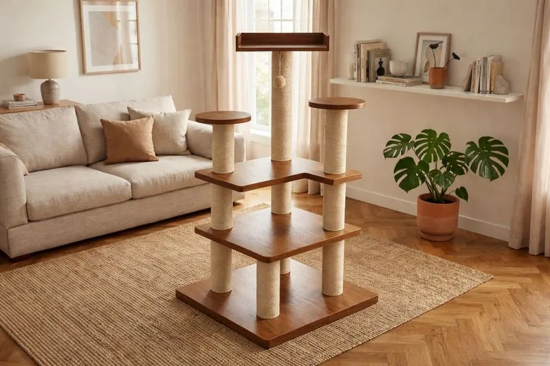 Torre Agora — Vertical cat gym